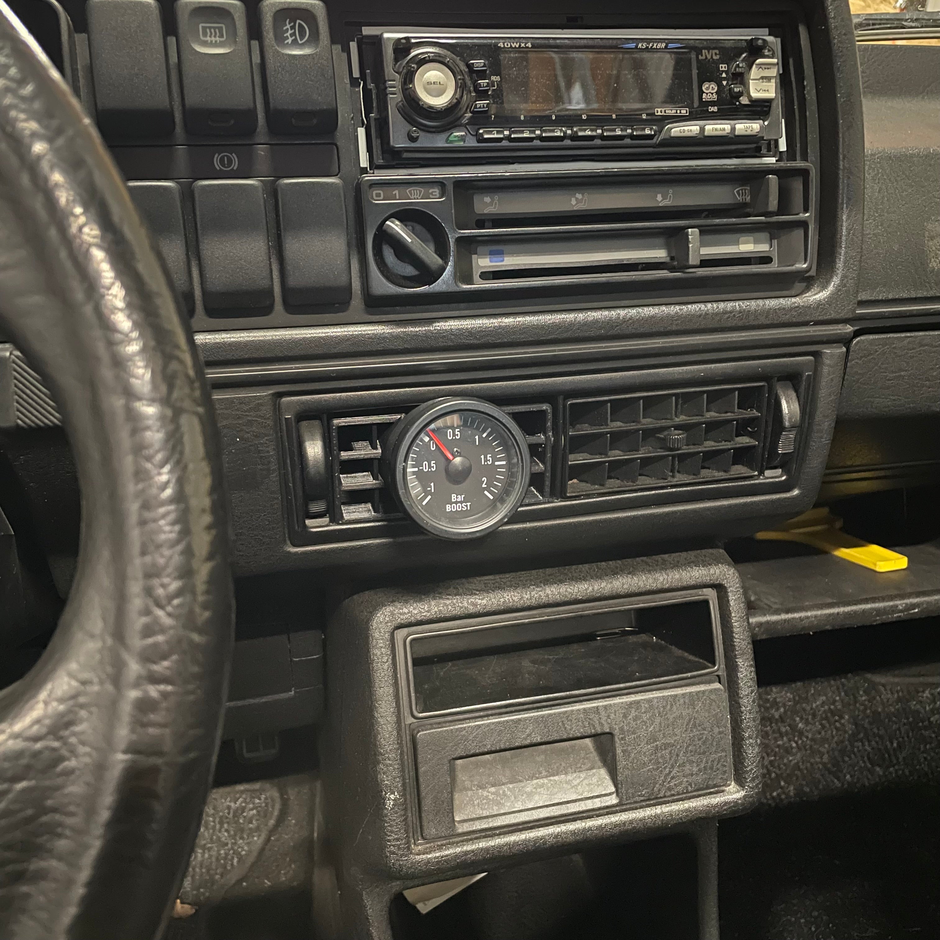 VW Golf 2 GTI 16V G60 Jetta Anzeigenhalter Zusatzinstrumente Mitte / Links Gauge Holder