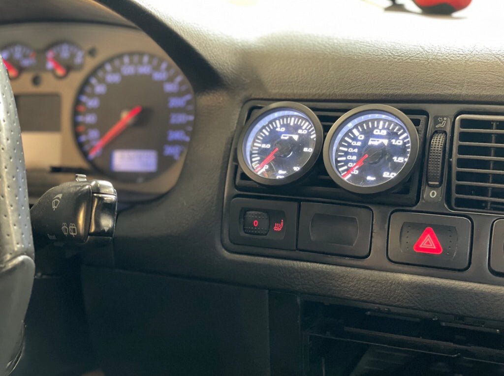 VW Golf 4 GTI R32 Jubi 1.8T Bora Anzeigenhalter Zusatzinstrumente Mitte Doppel