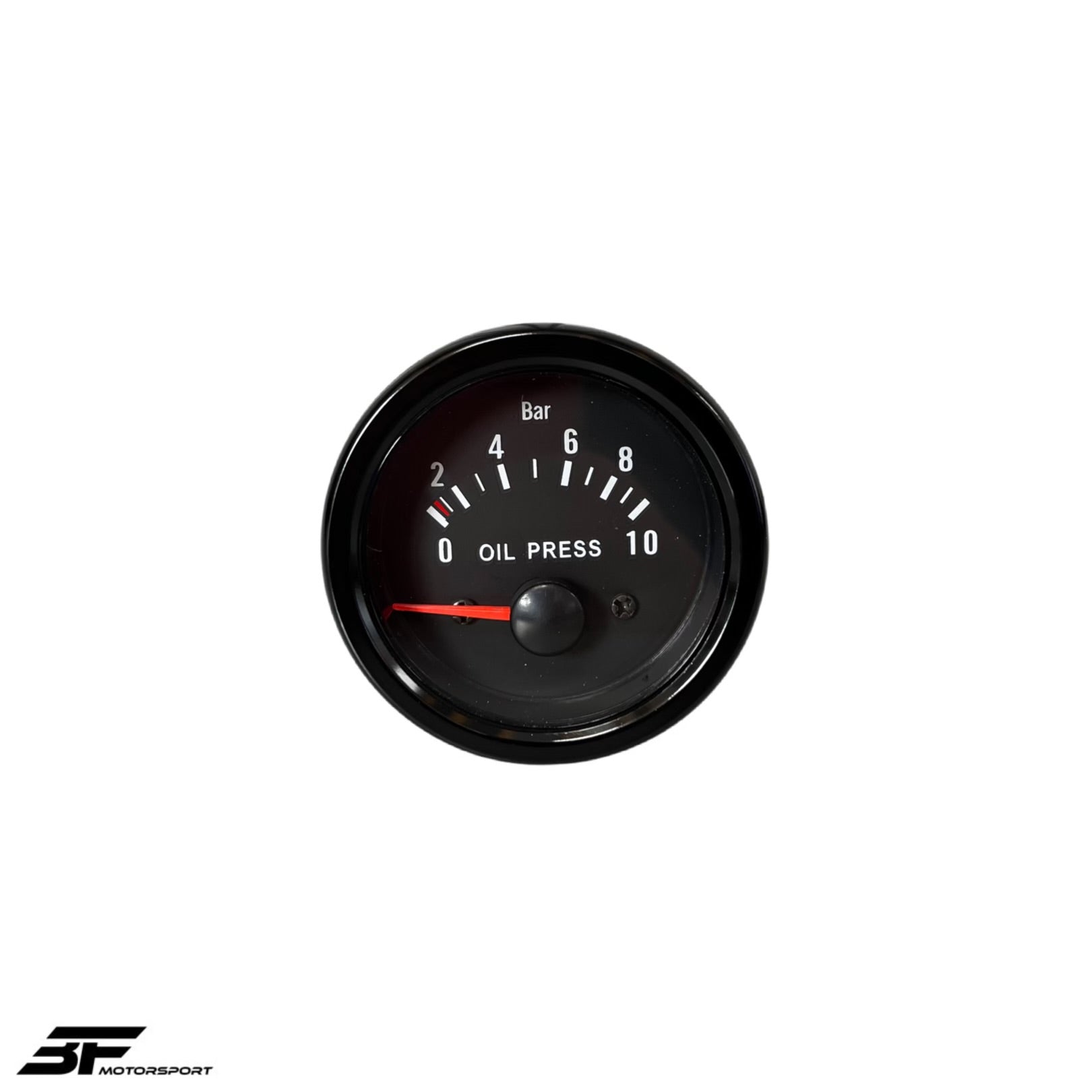 Öldruckanzeige NEU 52mm Schwarz Komplett-Set Oil Pressure Zusatz