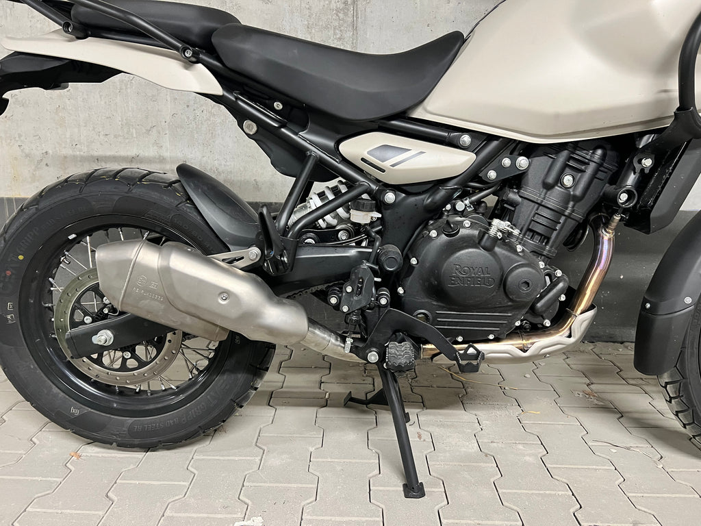 Royal Enfield 450 Schalldämpfer Ersatzrohr Decat Pipe Sportauspuff Himalayan