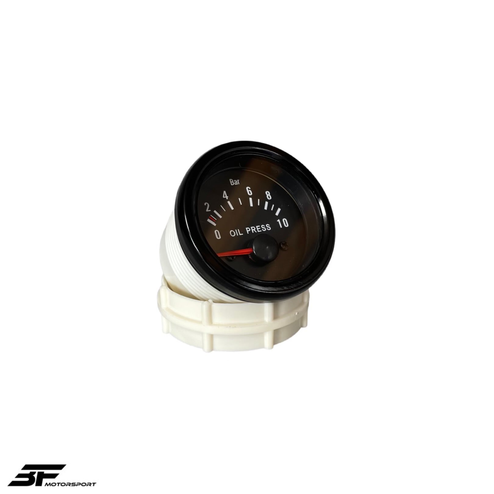 Öldruckanzeige NEU 52mm Schwarz Komplett-Set Oil Pressure Zusatz