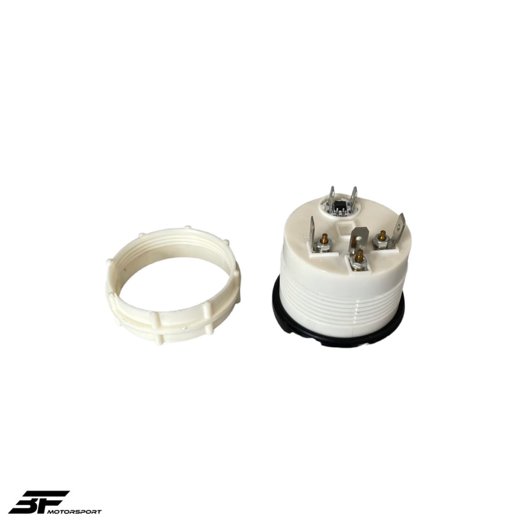 Öldruckanzeige NEU 52mm Schwarz Komplett-Set Oil Pressure Zusatz