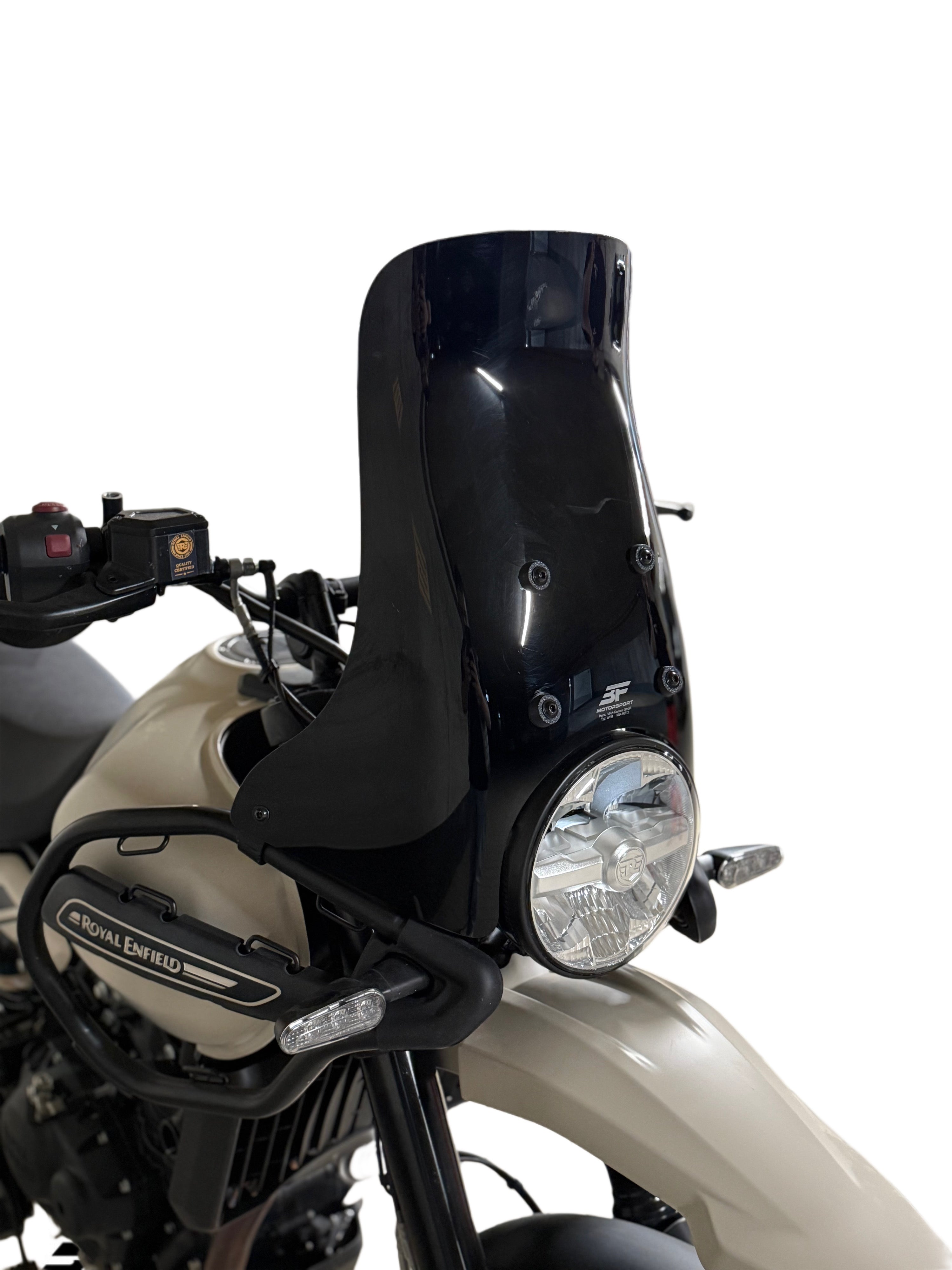 Windschild Royal Enfield Himalayan 450 mit ABE Rallye Dakar Wind Screen