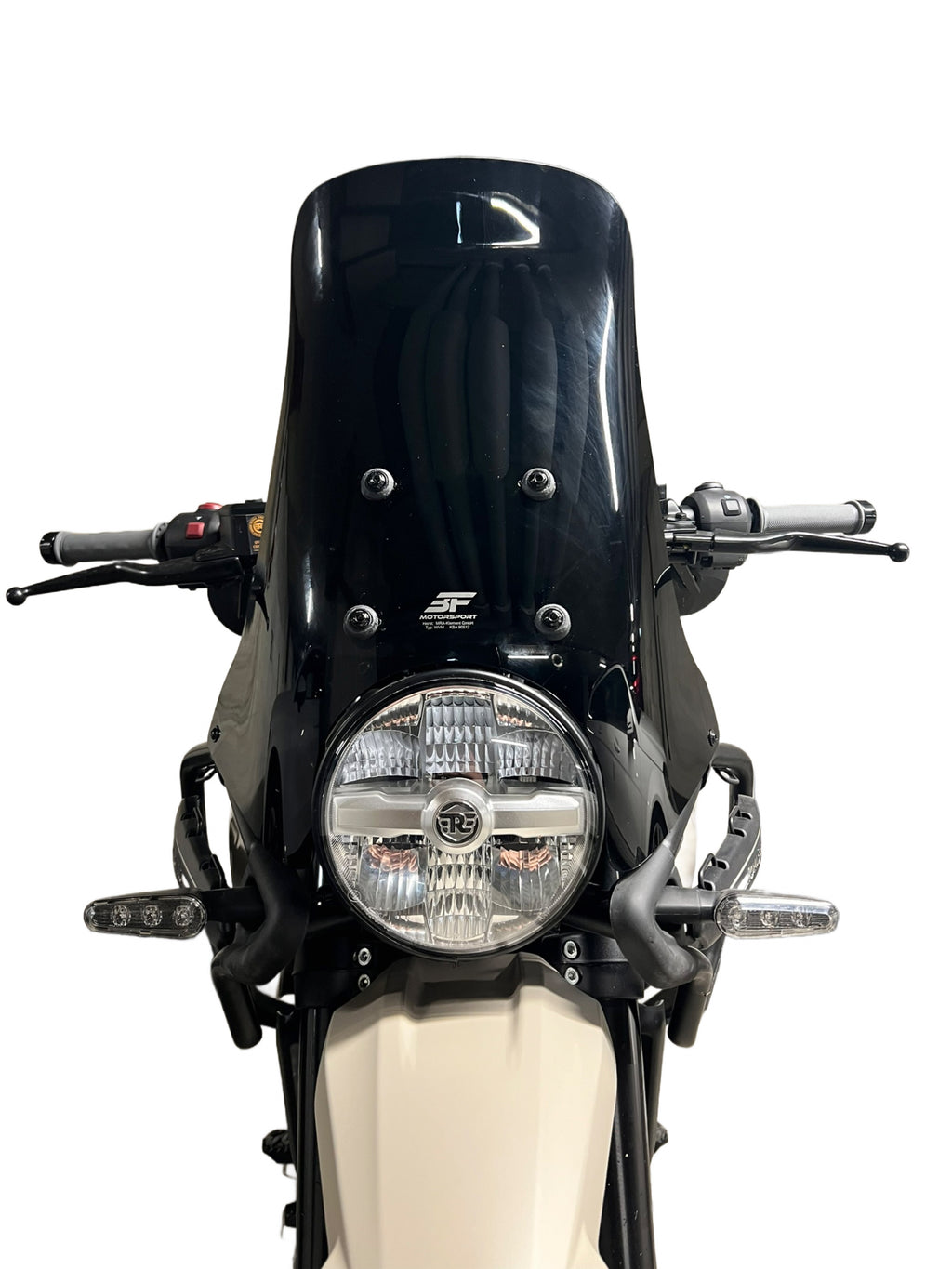 Windschild Royal Enfield Himalayan 450 mit ABE Rallye Dakar Wind Screen